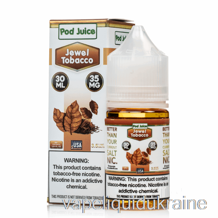 Vape Ukraine Jewel Tobacco - Pod Juice - 30mL 55mg